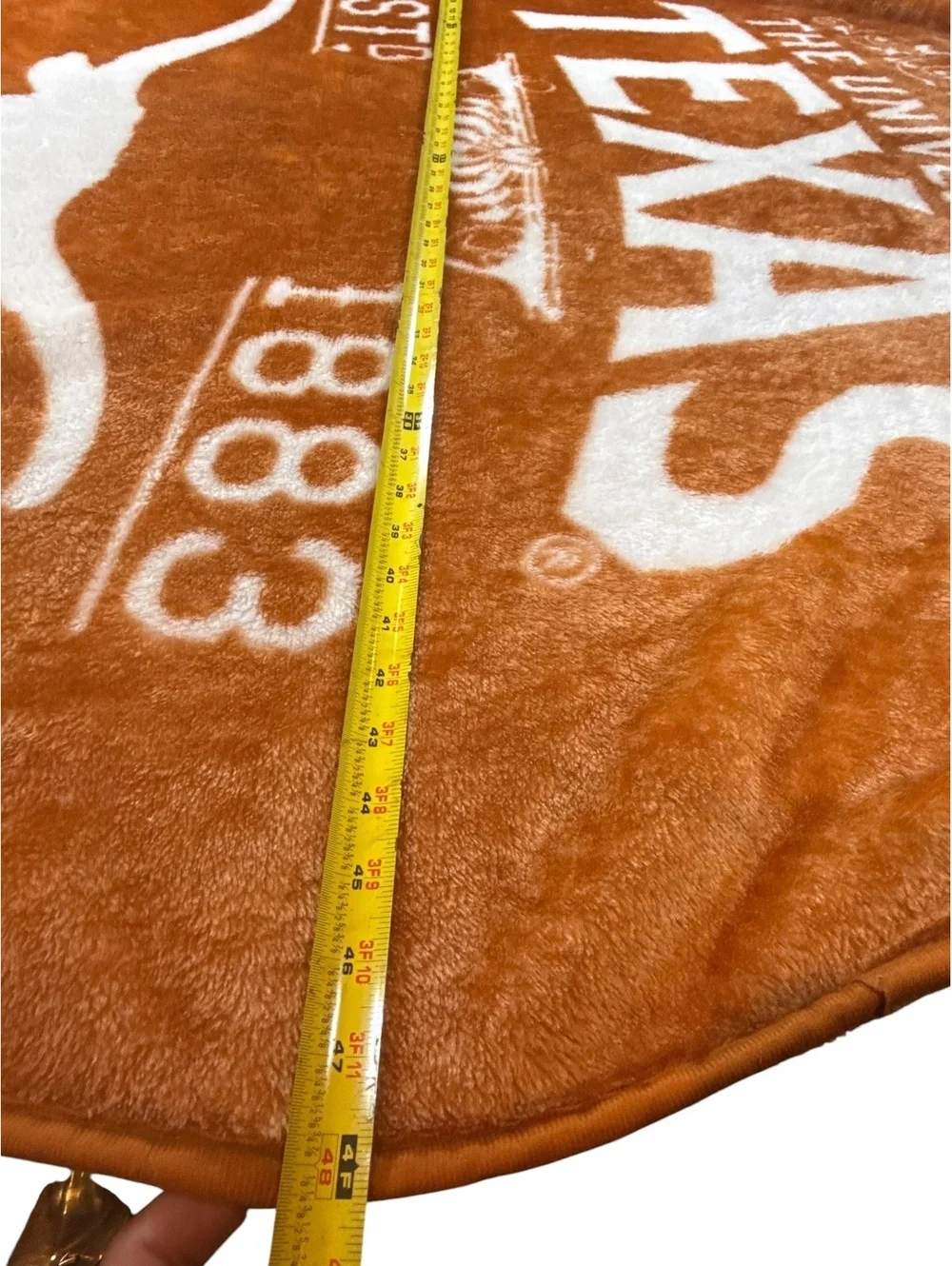 Texas Longhorns throw blanket